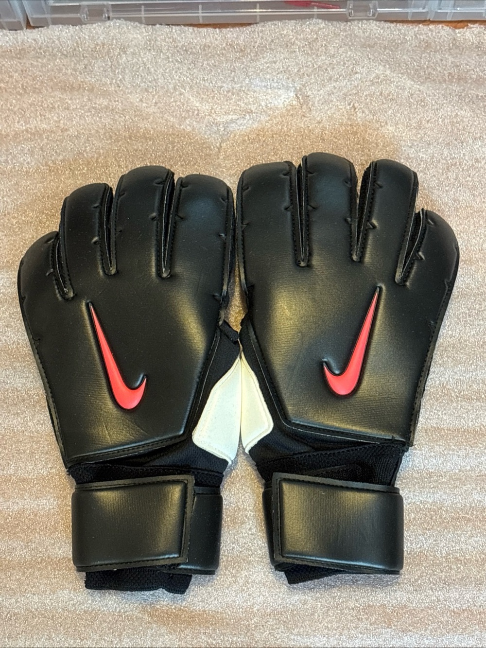 Nike Premier No Sgt Promo GK FB2109-010 Goalie Goalkeeper Soccer Gloves Sz 9